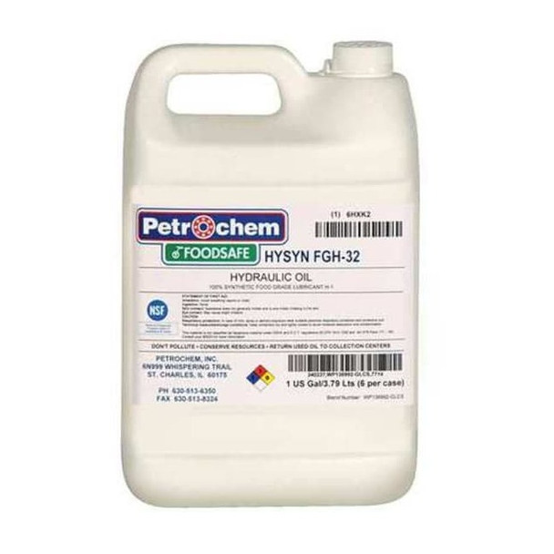 Petrochem 1 gal Jug, Hydraulic Oil, 32 ISO Viscosity, 10W SAE HYSN FGH-32-001