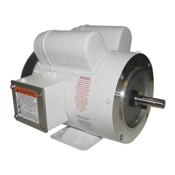 Leeson WashdownMotor,1/2hp,1725RPM,115/230VAC 056C17W15326