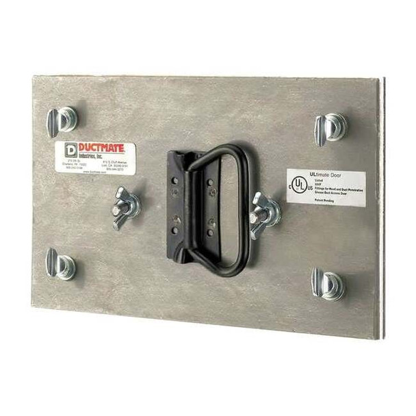 Ductmate Access Door,12 In. W,8 In. H,Steel GRD106ULBI