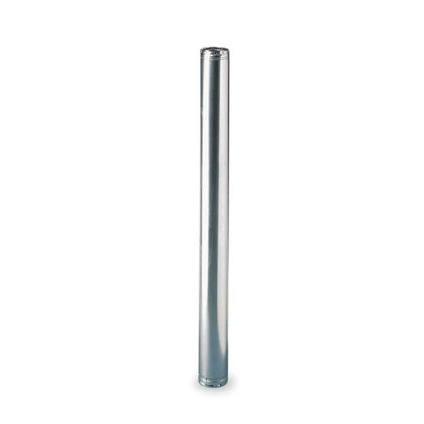 Ameri-Vent Pipe Section,4" Dia.,3 ft. L 4E3