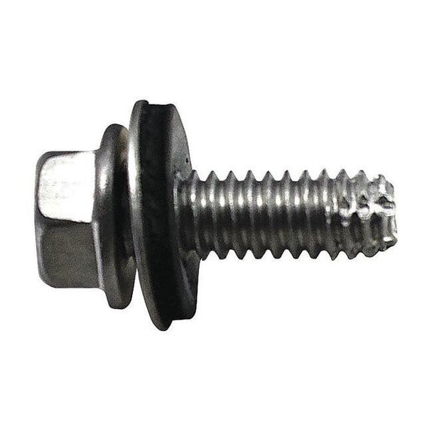 American Garage Door Supply Hinge Screw, Door Mount, 5/8 in L, PK24 TAPS1458W