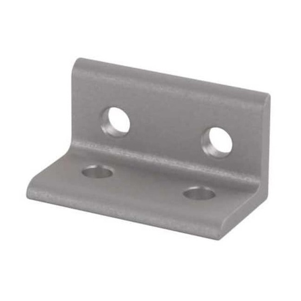 80/20 InsideCornerBracket,Alum,Slvr,1in,17/8in 4113