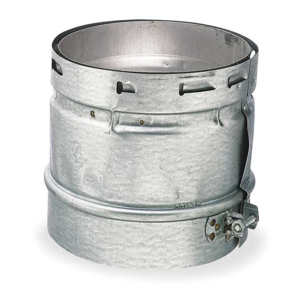 Ameri-Vent Female Vent Adapter,5" Dia.,6" L 5EUA-F