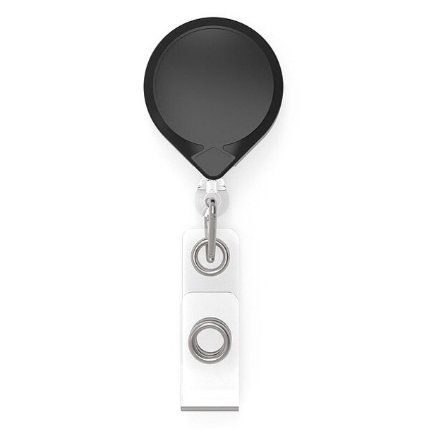 Key-Bak Blk MiniBak ID Vinyl Strap Standard Clip 0057-005