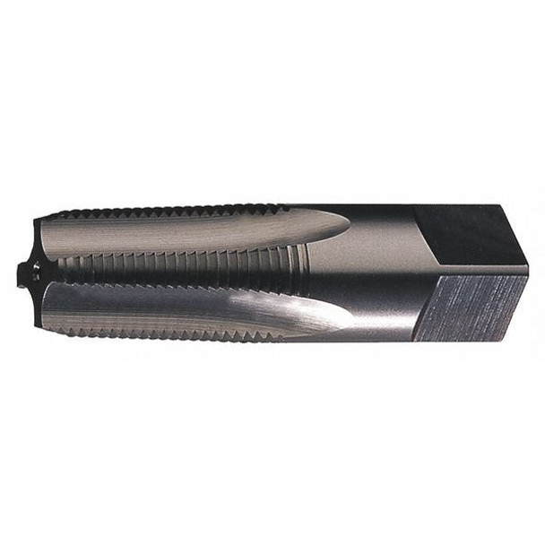 Cleveland Pipe Tap, 3/8"-18, Semi-Bottoming, 4 Flutes, NPT C64040