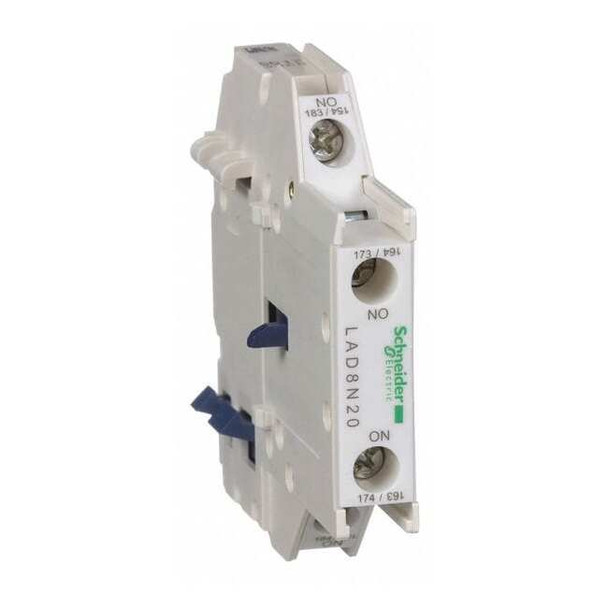 Schneider Electric Auxiliary Contact Block, 2NO/0NC, 10 A LAD8N20