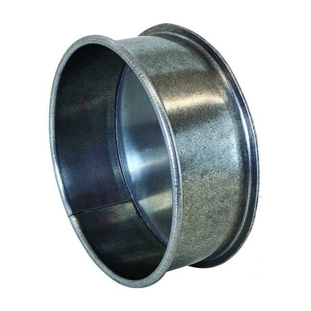 Nordfab 8" x 2-1/4" Round End Cap, 22 ga. SS 8010003737