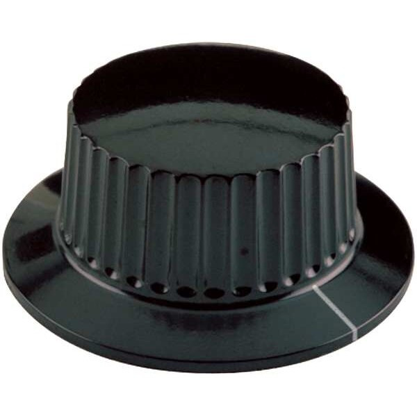 Davies Skirted Control Knob, Control Knob, 1/4" Size, 0.69"L, GP Phenolic 1600BW