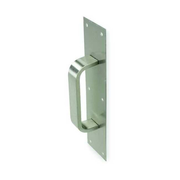 Rockwood Pull Plate, Round, Antimicrobial, 3 1/2 x15 122 X 70C.28
