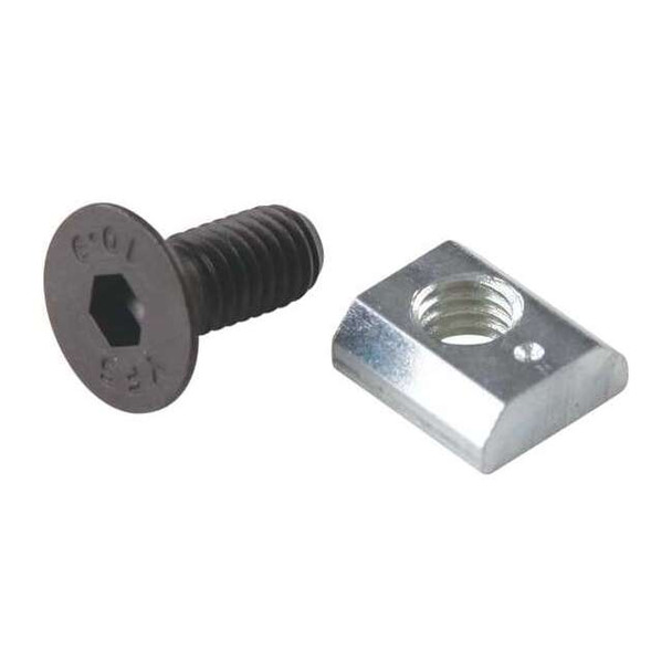 80/20 Bolt Assembly, Steel, Zinc-Plated, PK6 75-3616-6
