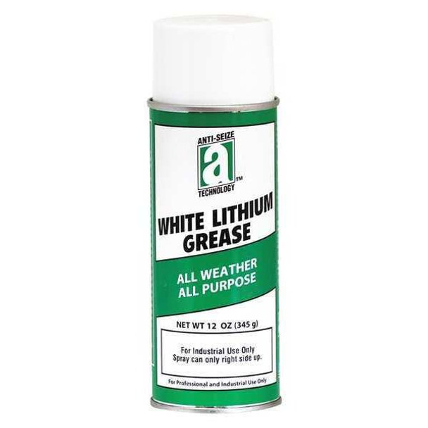 Anti-Seize Technology 12 oz, Aerosol Can, Mineral, White 17120