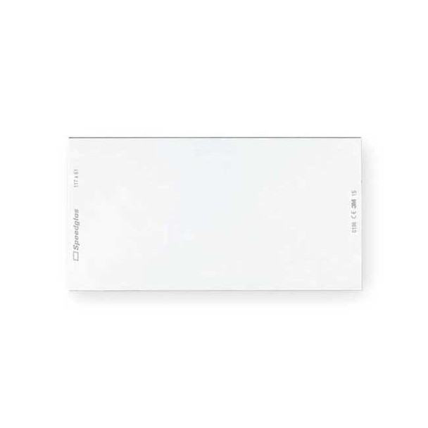 3m Speedglas Polycarbonate Plate,4 5/8x2-1/2 In,PK5 06-0200-20
