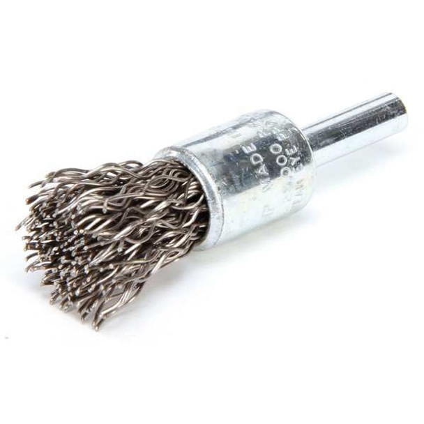 Weiler Crimped Wire End Wire Brush, Stainlesss Steel 96105