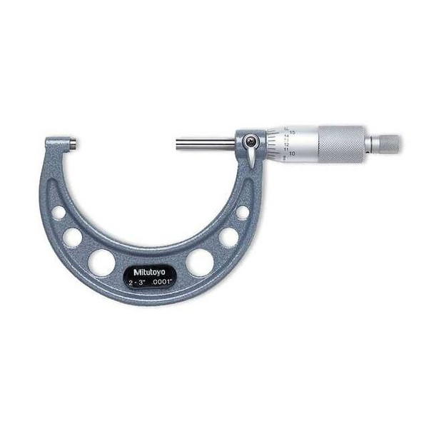 Mitutoyo Micrometer,3 to 4",0.0001,Ratchet 103-218