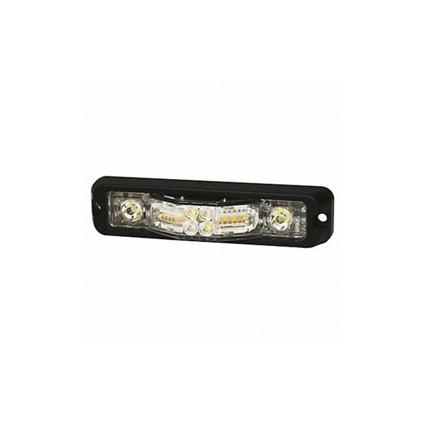 Ecco Warning Light,LED,Amber/Clear ED3777AW