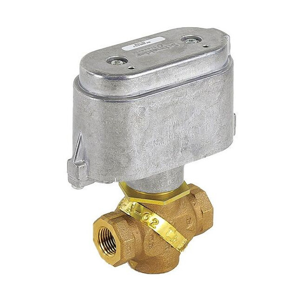 Schneider Electric Valve,1/2",Normally Open,1.3 gpm,Bronze VK-7213-201-4-2