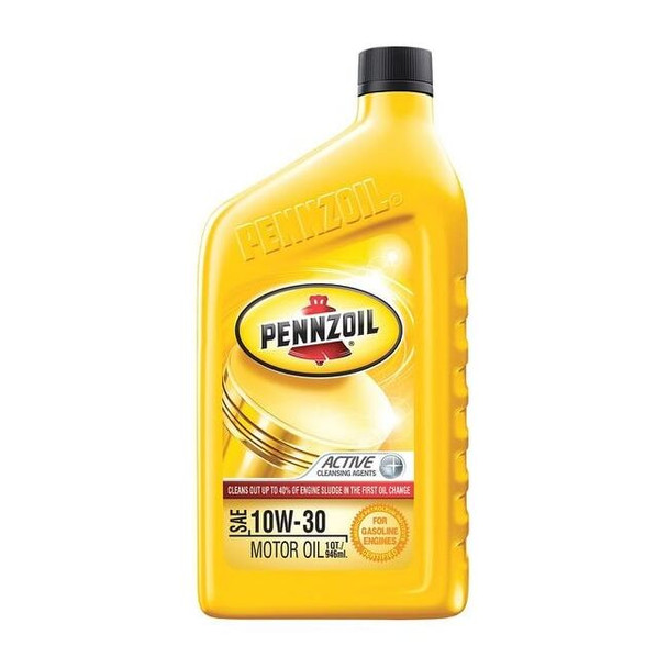Pennzoil Engine Oil, 10W-30, Conventional, 1 Qt. 550035052