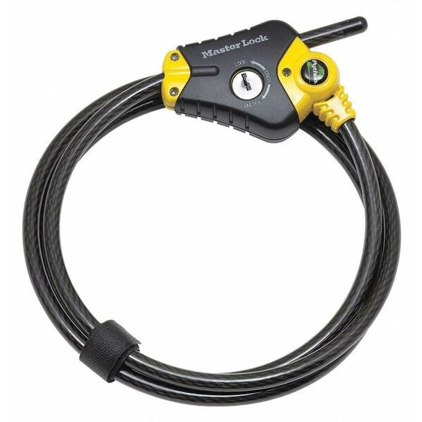 Master Lock Cable Lock,6 ft. L 8413KA