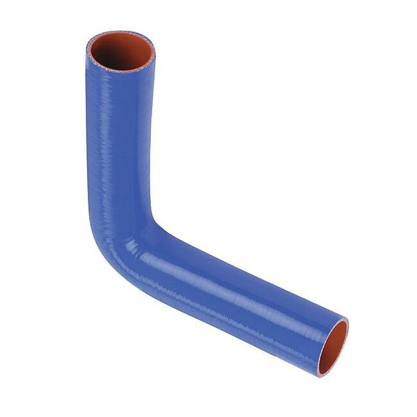 Flextech Elbow Hose,Blue,2-1/2 in.,90 deg. 90-250 X 10