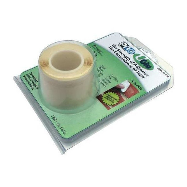 Uglu Film Tape, Amber, 1-5/8 yd L, 1 in W 349UGLU500