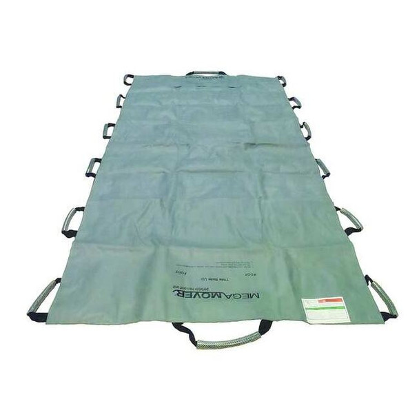 Megamover Portable Patient Transport Unit,5/64in.H 73253