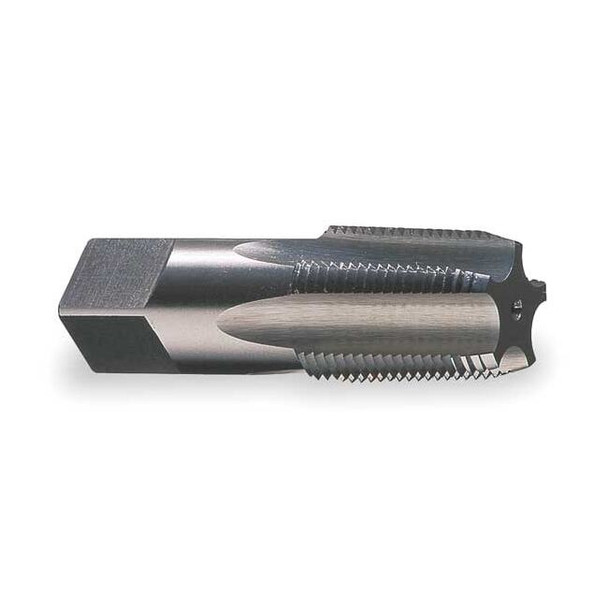 Widia Pipe Tap, 1/4"-18, Taper, 4 Flutes, NPT 11802
