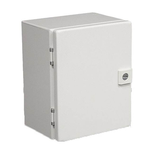 1/4 Turn Latch Electrical Enclosures, 3.90 in H, 2 in D, 4 in W, 4, Steel