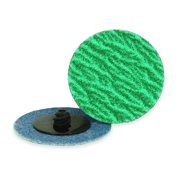 Arc Abrasives Qk Change Disc, ZircAlO, 2in, 120G, TR, PK25 11-319138