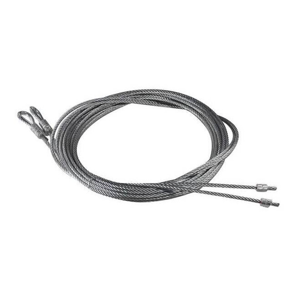 American Garage Door Supply Cable Assembly,1/8 in, 9 21/32 ft L, PK2 CAS18-116