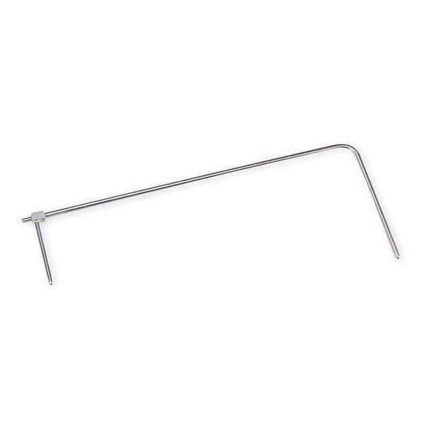 Stainless steel Pitot tube, 5/16" dia., 36-5/8" insertion length.