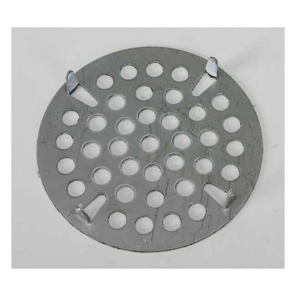 T&s Brass Strainer, Silver, Round, 3-1/8 in Dia 010385-45