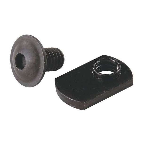 80/20 BoltAssembly,Steel,BlackZinc-Plated,PK15 3319-15