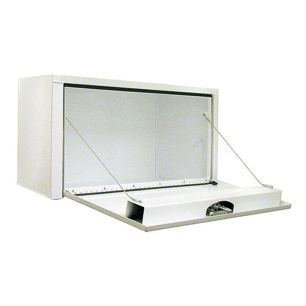 Buyers Products Truck Box, Underbody, Steel, 36"W, White, 6.7 cu. ft. 1702405