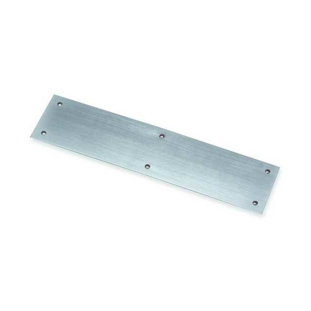Rockwood Door Push Plate, Stainless Steel, 20"L x 4"W, 0.125" Proj. 73G.32D316