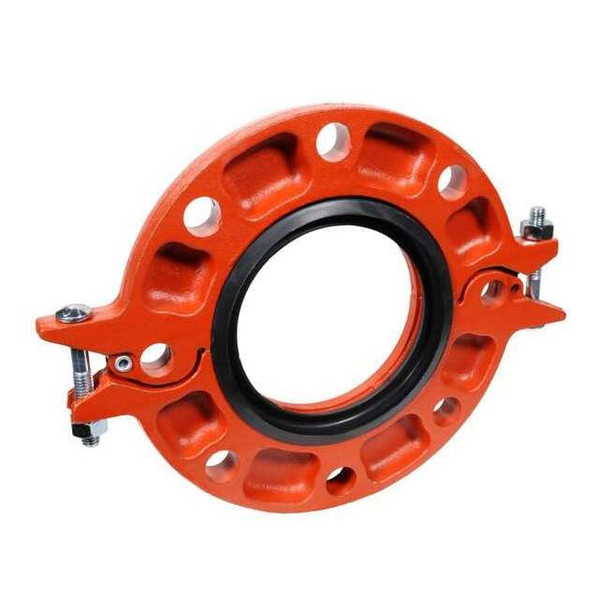 Gruvlok Flange, 4", Iron, 300 psi 0390201101