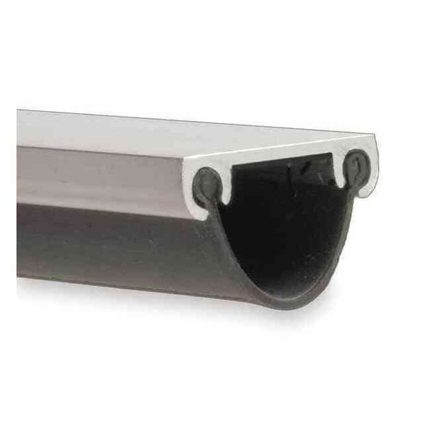 National Guard Door Bottom, 9 Ft,Black 112N-9