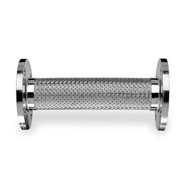 Hose Master 4" Dia x 9" L 304 SS Flexible Metal Hose G400PF090