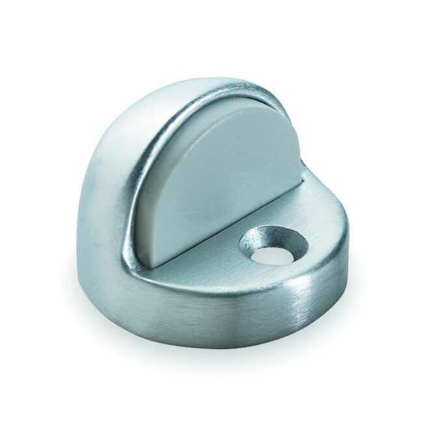 Rockwood Dome Door Stop,Floor Mount,Satin Chrome 443.26d