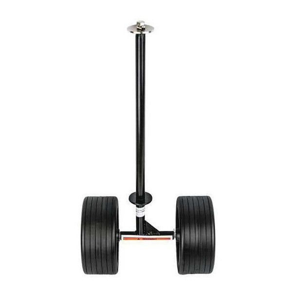 Guardian Extension Ladder Dolly,Aluminum/Plastic LD01