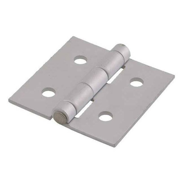 Door and Butt Hinge, Bronze, 3 in Leaf W x 3 in Leaf H, Anodized Aluminum