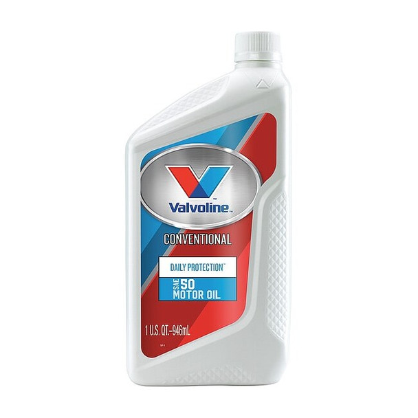 Valvoline Motor Oil, 50W, Valvoline, Super Hpo, Conventional, 1 Qt 822402