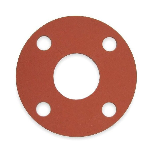 Manufacturer Varies Gasket,Full Face,3 In,SBR,Red 7124FF-0150-125-0300