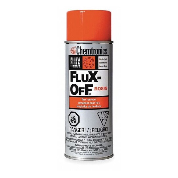 Chemtronics Flux Remover,16 Oz,Net 10 Oz,VOC 851 g/L ES1035