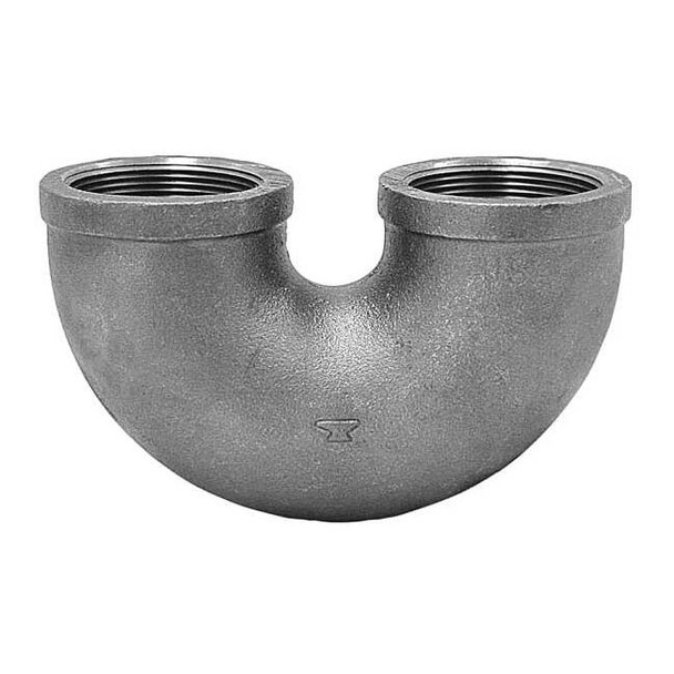 Open Return Bend Open Return Bend, 3/4" Pipe, FNPT, Malleable Iron, Class 150