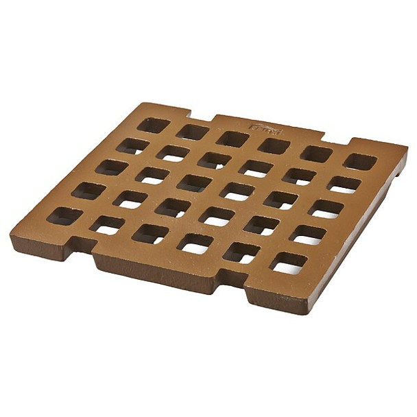 Jay R. Smith Manufacturing Trench Drain Grate, 12 " W, 12 " L 2710G