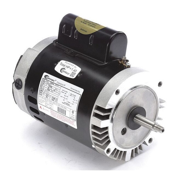 Pool Pump Motor, Permanent Split Capacitor, 1 HP, 56J Frame, 3,450 Nameplate RPM