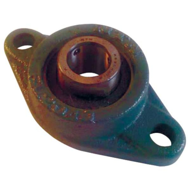 Ntn Flange Bearing,2-Bolt,Ball,3/4" Bore UCFL204-012D1
