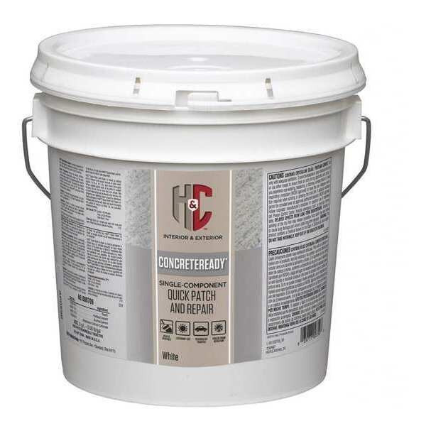 H&c Concrete Patching and Repair Compound, Pail, Clear, H&C 60.100709-99