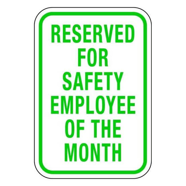 Lyle Employee Parking Sign,18" x 12, RP-053-12HA RP-053-12HA