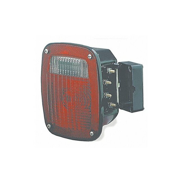 Grote Stop/Turn/Tail Light,Square,Red,5-3/4" L 52902 Grote Stop/Turn/Tail Light,Square,Red,5-3/4" L 52902